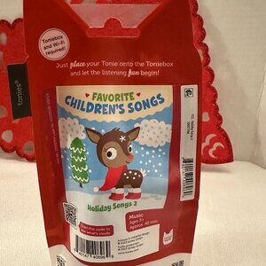 New in Pkg. ! Tonies Reindeer Favorite (Rudolph) Children's Holiday Songs 2